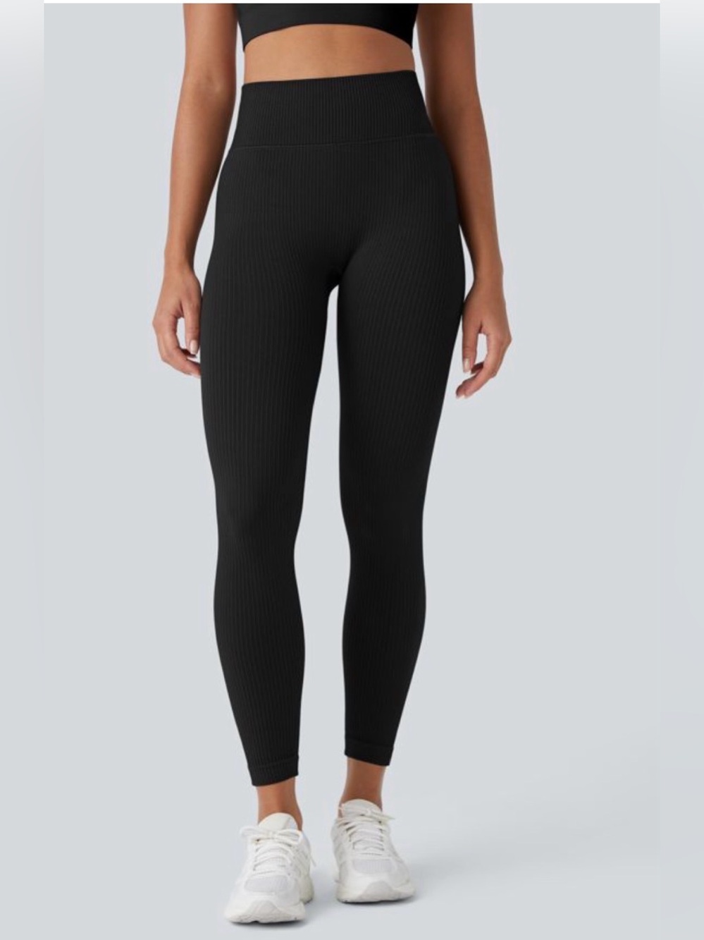 Halara Soft OneForm Seamless Flow Ribbed High Waisted Tummy Control Leggings XL